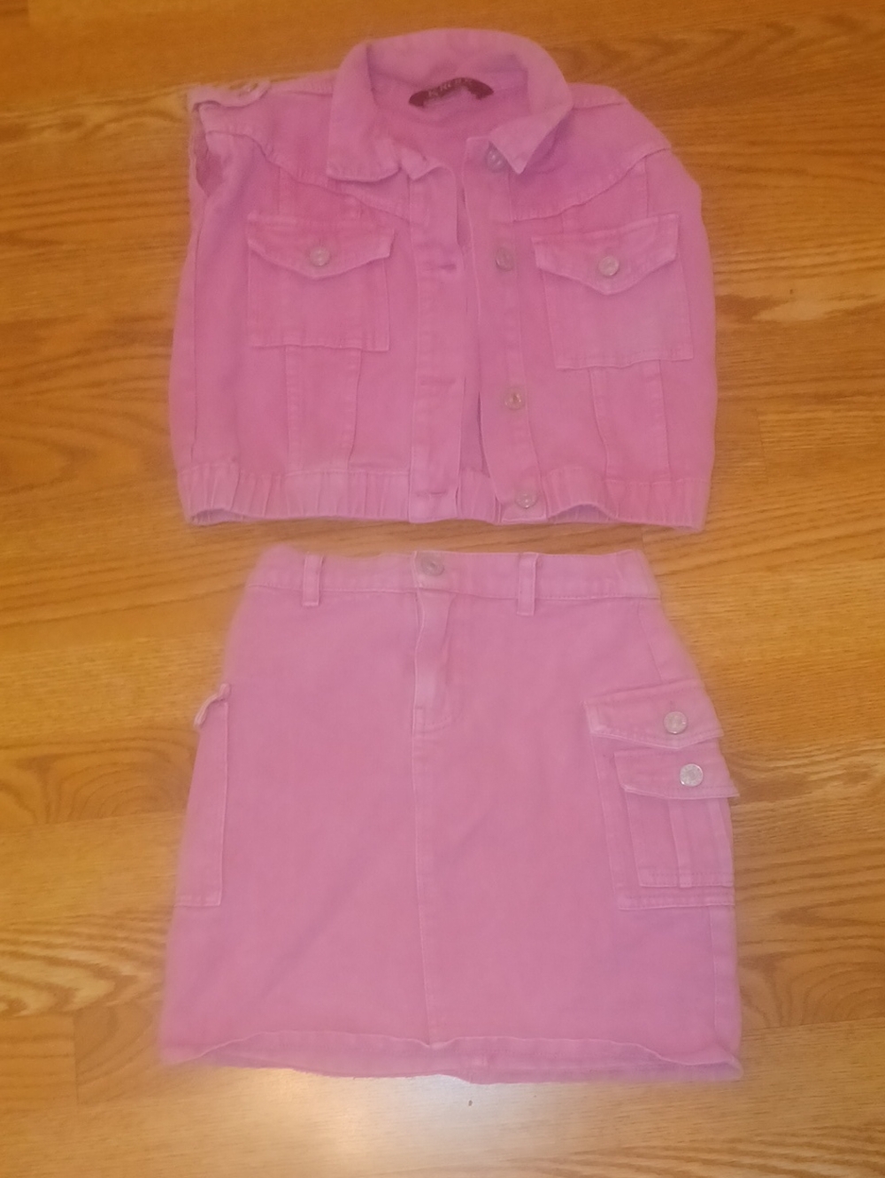 Kids Pink Set Outfit Size L (12)